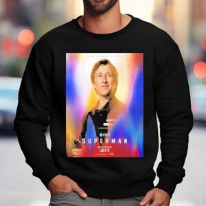 Superman Skyler Gisondo As Jimmy Olsen July Dc Sweatshirt
