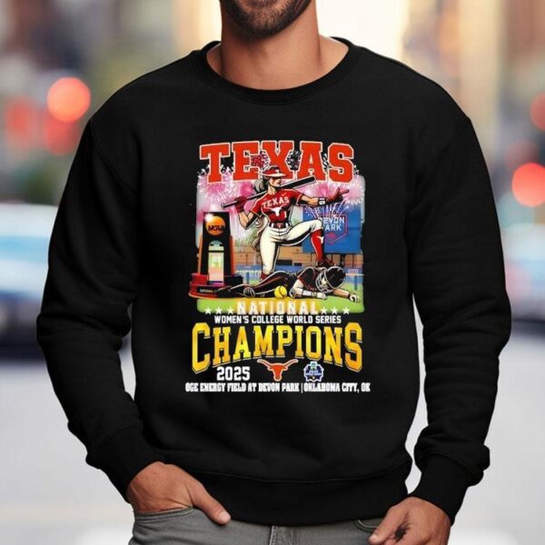 Texas Longhorns Football National Women’s College World Series Champions 2025 Shirt