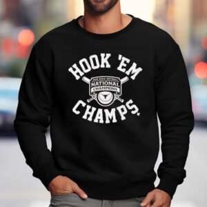 Texas Longhorns Hook Em National Champs Sweatshirt
