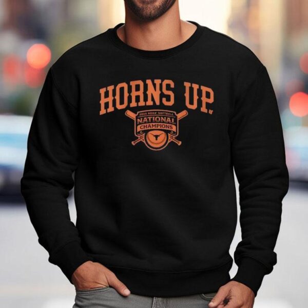 Texas Longhorns Horns Up 2025 National Champs Shirt