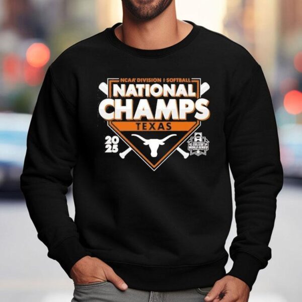 Texas Longhorns Ncaa Division I Softball National Champs 2025 Logo Shirt