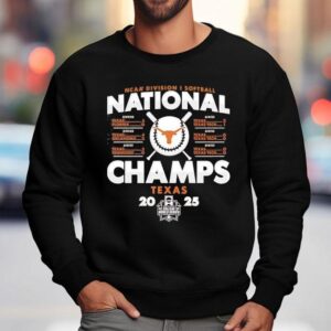 Texas Longhorns Ncaa Division I Softball National Champs Sweatshirt