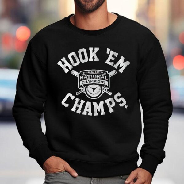 Texas Longhorns Softball Hook ‘em 2025 National Champs Shirt
