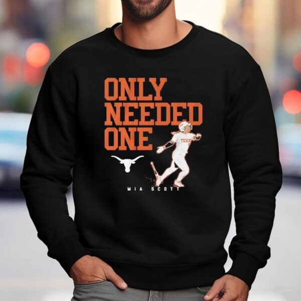 Texas Longhorns Softball Mia Scott Only Needed One Shirt