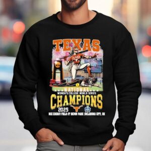 Texas Longhorns Stomp Texas Tech Red Raiders National Women S College World Series Champions Sweatshirt