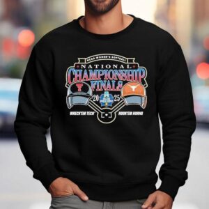 Texas Tech Red Raider Vs Texas Longhorns Softball College World Series Championship Finals Wreck Em Tech Hook Em Horns Helmet T Sweatshirt