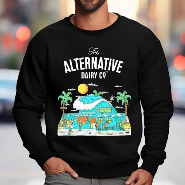 The Alternative Dairy Co Almond Beach Caf Block Shirt