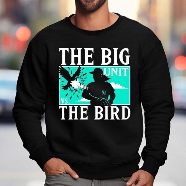 The Big Unit Vs The Bird Player Baseball Shirt