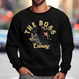 The Boss Is Coming Skeleton Sweatshirt