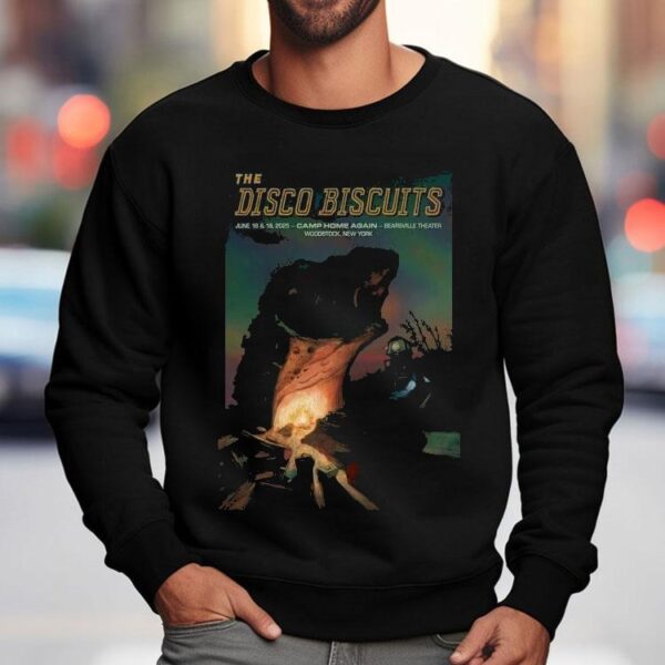 The Disco Biscuits Camp Home Again On June 18-19 2025 In Woodstock Ny Tour Shirt