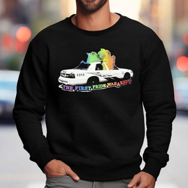The First Pride Was A Riot Police Rainbow Shirt