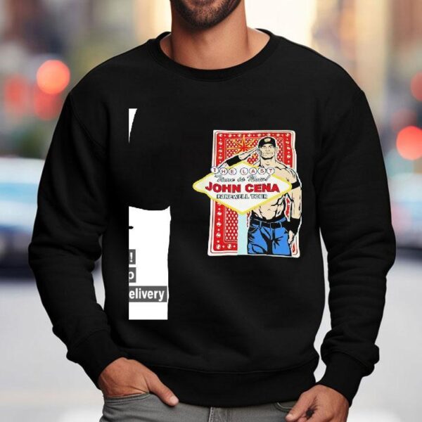 The Last Time Is Now John Cena Farewell Tour Shirt
