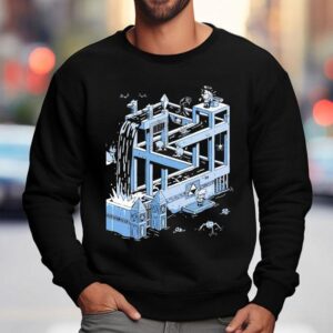 The Legend Of Zelda Style Of Escher S Waterfall Sweatshirt