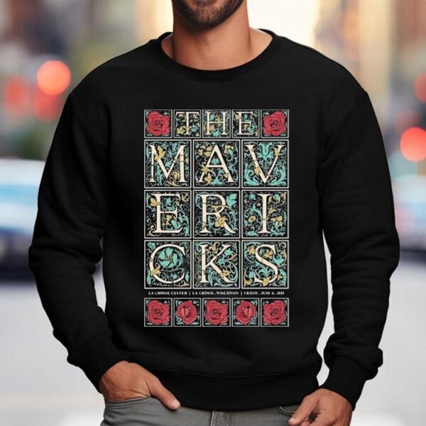 The Mavericks La Crosse La Crosse Wi June 6 2025 Tour Shirt