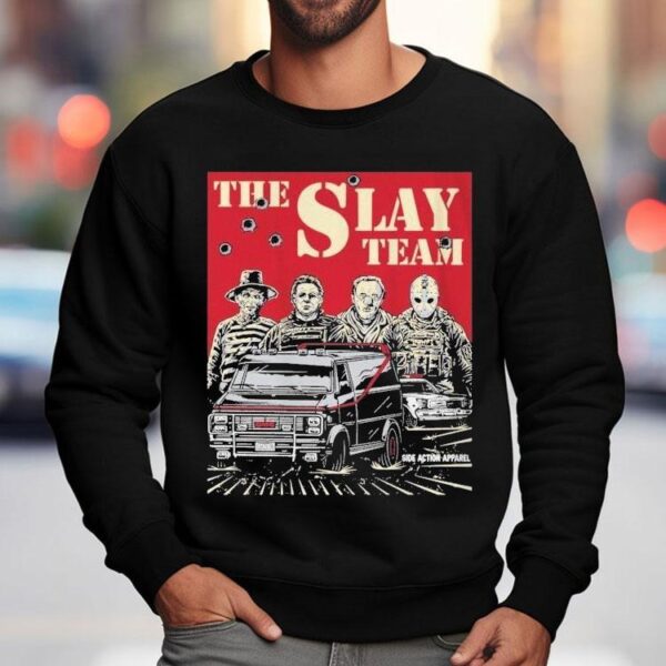 The Slay Team Horror Halloween Shirt