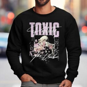 The Used Toxic Positivity Skull Flower Sweatshirt