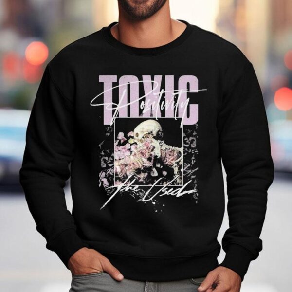The Used Toxic Positivity Skull Flower Shirt
