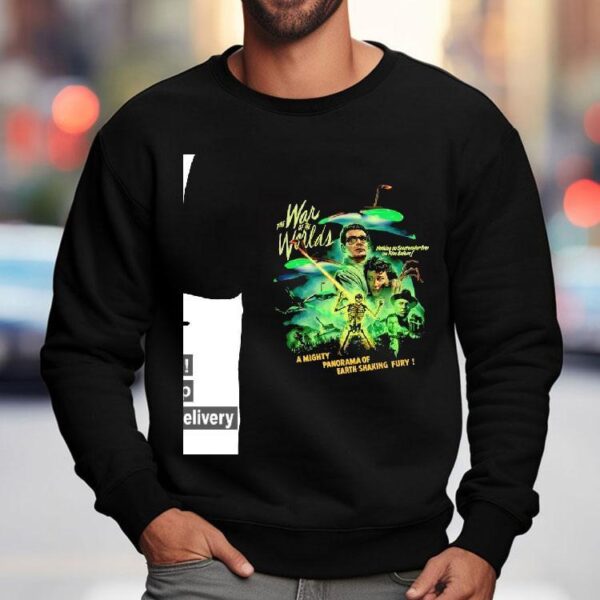 The War Of The Worlds A Mighty Panorama Of Earth Shaking Fury Shirt
