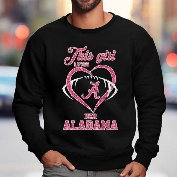 This Girl Loves Her Alabama Crimson Tide Diamond 2025 Shirt
