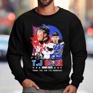 Tj Oshie Thank You For The Memories Sweatshirt