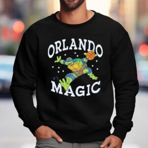 Tmnt Leonardo X Orlando Magic Basketball Sweatshirt