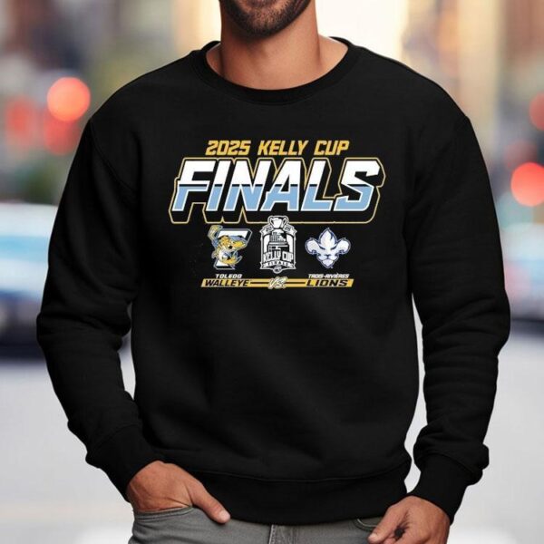 Toledo Walleye Vs Trois Rivieres Lions 2025 Kelly Cup Finals Matchup Shirt