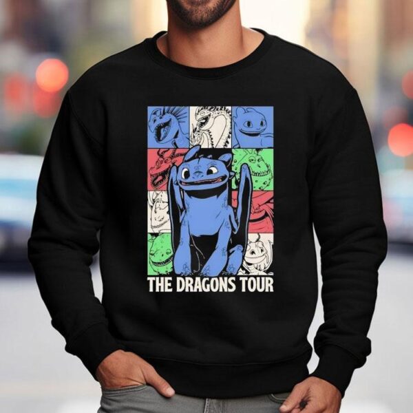 Toothless The Dragons Tour Movie Shirt