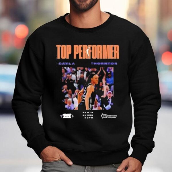 Top Performer Kayla Thornton Golden State Valkyries Basketball Shirt