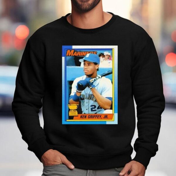 Topps Griffey Jr Card Baseball Shirt