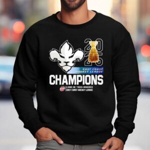 Trois Rivieres Lions East Coast Hockey League Champions Sweatshirt