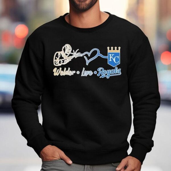 Welder Love Kansas City Royals Shirt
