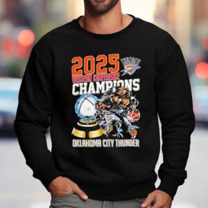 Western Conference Champions Oklahoma City Thunder Nba Sweatshirt