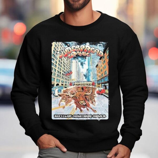 Widespread Panic Chicago Illinois 2025 Tour At Chicago Theatre On June 4 5 6 2025 Shirt