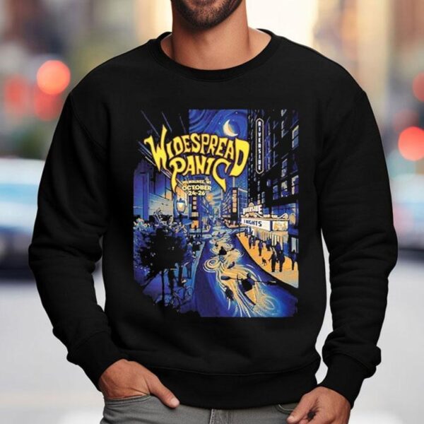 Widespread Panic Three Nights In Milwaukee At Milwaukee Riverside Theater On October 24-26 2025 Shirt