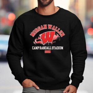 Wisconsin Badgers X Morgan Wallen Camp Randall Stadium Sweatshirt