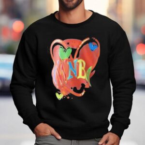 Wnba Pride Heart Neon Sweatshirt