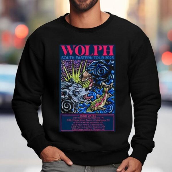 Wolph South Eastern Tour Dates 2025 Shirt