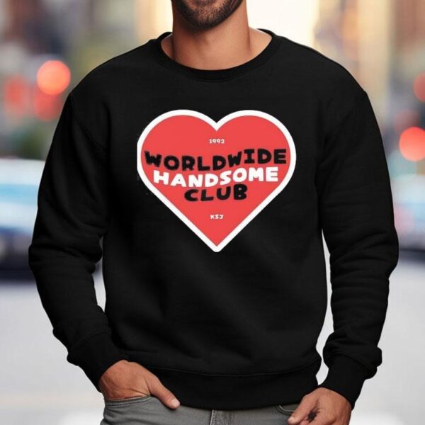 Worldwide Handsome Club 1992 Heart Shirt