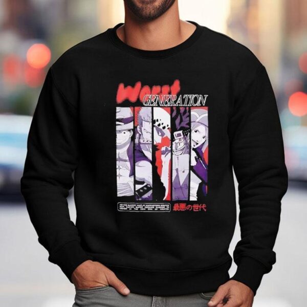 Worst Generration Anime Shirt