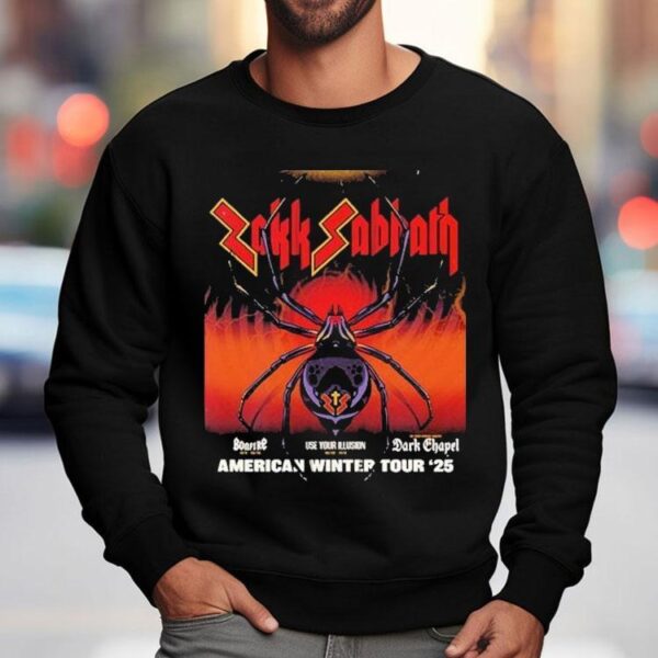 Zakk Sabbath American Winter Tour 2025 Dates Shirt