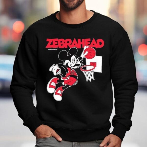Zebrahead Mickey Mouse Slam Dunk Shirt