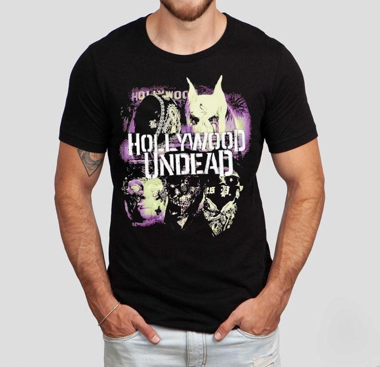 2025 Forever Masks Hollywood Undead Shirt 4 Forever Masks Hollywood Undead Tshirt