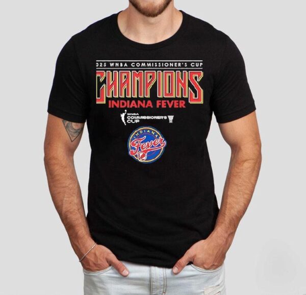 2025 Wnba  Commissioner’s Cup Indiana Fever Shirt