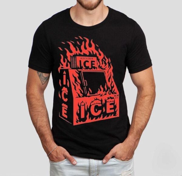 Abolish Ice Flames Shirt