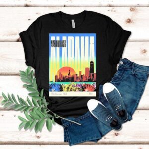 Alabama Shakes Chicago Illinois Diptych At The Salt Shed Outdoors On July Tshirt