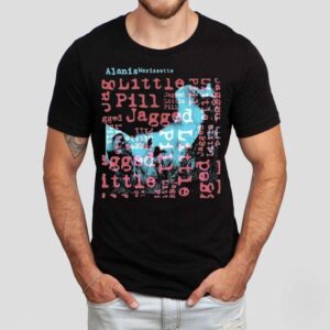 Alanis Morissette Jagged Little Pill Portrait Text Shirt