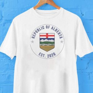 Alberta Republic Badge Est 2026 Heritage Shirt