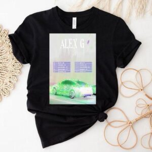 Alex G Uk And Eu Tour 2025 Dates Shirt