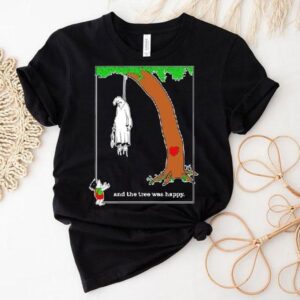 Almighty Hoodrich And The Tree Was Happy Giving Tshirt