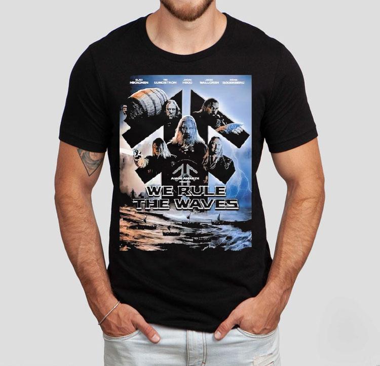 Amon Amarth We Rule The Waves Single Shirt 4 Amon Amarth We Rule The Waves Single Tshirt